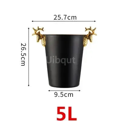 Gold & Silver Stainless Steel Ice Bucket Collection – 28 Variants for Wine, Champagne & More